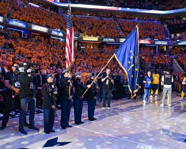 IPS (@ipsschools) on Twitter photo Shout out to the four cadets from <a href="/arsenal_tech/">Arsenal Tech HS</a>'s Army JROTC that presented the colors before Game 3 of the NBA Finals on Wednesday 🫡👏
Lorena Andres-Ramirez ’27
Selena Rincon ’26
Gabriela Rivera ’26
Elizabeth Hernandez ’26
📸 <a href="/Pacers/">Indiana Pacers</a> / <a href="/PacersSportsEnt/">Pacers Sports & Entertainment</a> Shout out to the four cadets from <a href="/arsenal_tech/">Arsenal Tech HS</a>'s Army JROTC that presented the colors before Game 3 of the NBA Finals on Wednesday 🫡👏
Lorena Andres-Ramirez ’27
Selena Rincon ’26
Gabriela Rivera ’26
Elizabeth Hernandez ’26
📸 <a href="/Pacers/">Indiana Pacers</a> / <a href="/PacersSportsEnt/">Pacers Sports & Entertainment</a>