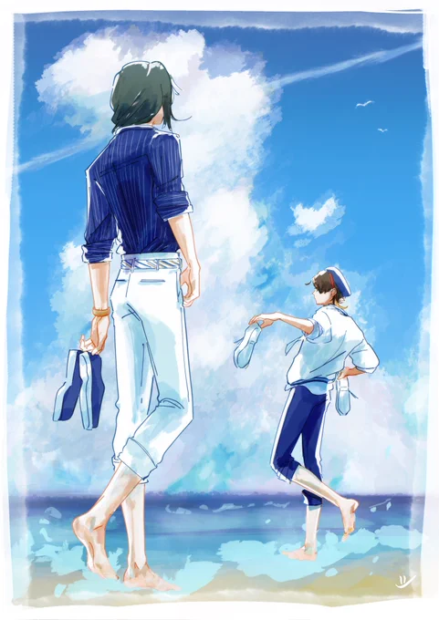 夏、感謝 #さ絵ぐさ #シェリンの証拠品