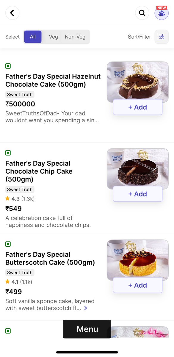 digvijayux's tweet image. 5 Lakh ka cake?! Abba nahi manege 😭