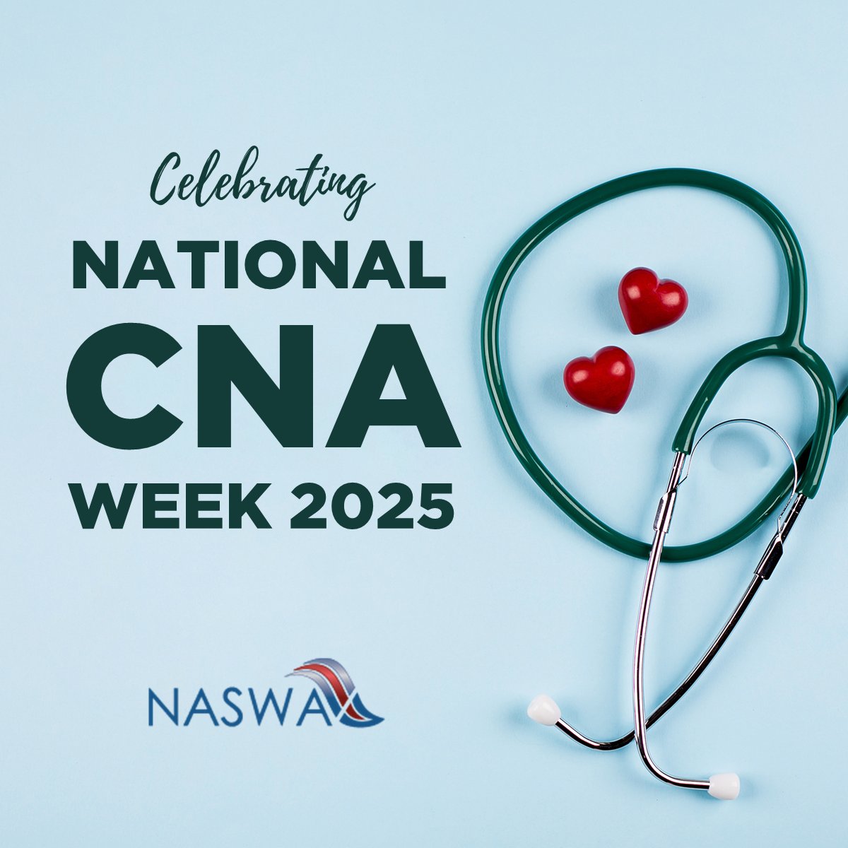 NASWA (@naswaorg) on Twitter photo Celebrate #CNAWeek!
We're showing our appreciation to Certified Nursing Assistants who make a difference in the lives of those they care for. Stop and say thank you to your local CNAs this week!
#CNAWeek2025 | #NASWA Celebrate #CNAWeek!
We're showing our appreciation to Certified Nursing Assistants who make a difference in the lives of those they care for. Stop and say thank you to your local CNAs this week!
#CNAWeek2025 | #NASWA
