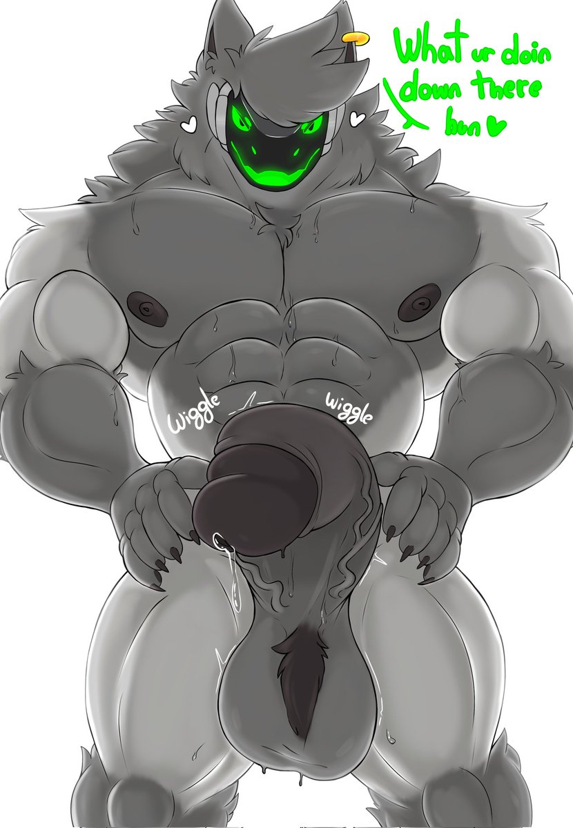 Oh, uh... looks like he found you~ 🍆

#furry #furrygay #gay #yiff #yiffgay #nsfw #DigitalArtist #drawing #bara #protogen