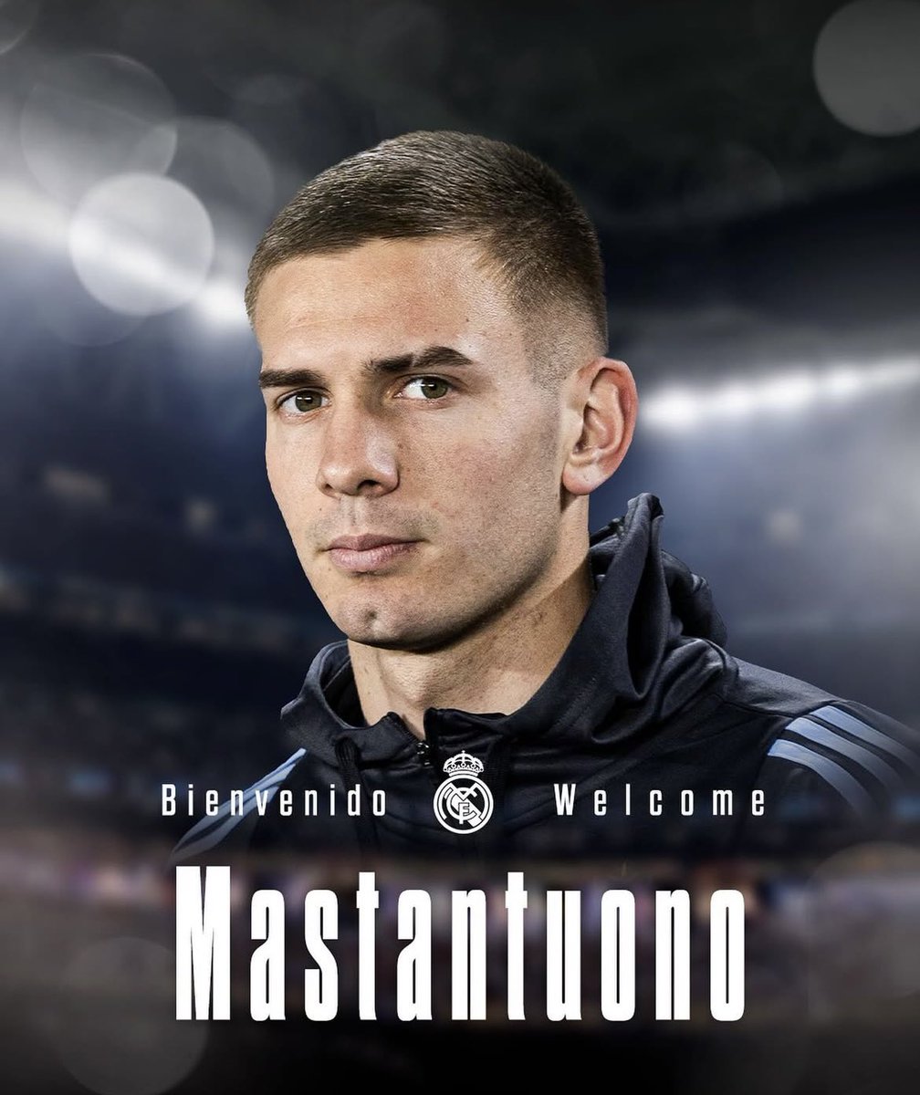 Marcoelraa's tweet photo. ✅⚪️ Ufficiale l’acquisto di Franco #Mastantuono da parte del #RealMadrid. 💣 https://t.co/PlhTTjudlR
