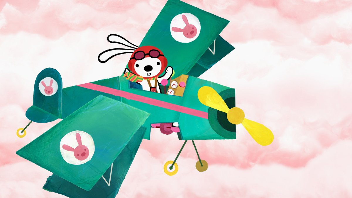 ANIMATIONWorld's tweet photo. #NotABox - A Bunny, Some Cardboard and a Magical World of Adventures: Dete Meserve and Michael Rabb’s new series follows Riley, whose imagination takes her to fantastic places using a simple box; debuts June 13 on #AppleTV. https://t.co/Su862N7fVu #PreschoolAnimation #Animation #AnimationWorld