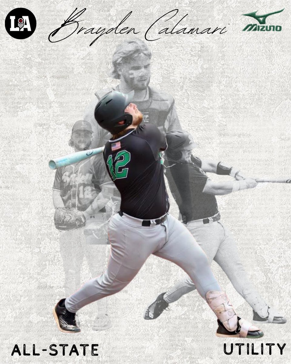 Slidell High School Baseball (@shstigersbsb) on Twitter photo Congratulations to <a href="/LSUEBengalsBSB/">LSUE Baseball</a> signee Troy Green and <a href="/NunezCCBaseball/">Nunez CC Baseball</a> signee Brayden Calamari on their selection to the <a href="/PrepBaseballLA/">Prep Baseball Louisiana</a> All-State Team
#HUNT Congratulations to <a href="/LSUEBengalsBSB/">LSUE Baseball</a> signee Troy Green and <a href="/NunezCCBaseball/">Nunez CC Baseball</a> signee Brayden Calamari on their selection to the <a href="/PrepBaseballLA/">Prep Baseball Louisiana</a> All-State Team
#HUNT