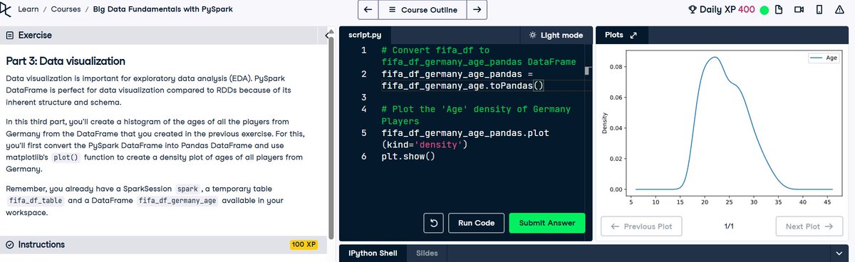 Sahan Timilsina (@_san_520) on Twitter photo #LSPPDay13
<a href="/lftechnology/">Leapfrog Technology</a>
Today I learned about data visulization using Pyspark and converting Pyspark data frame to Pandas
#60daysoflearning2025 #learningwithleapfrog #LSPPDay13
<a href="/lftechnology/">Leapfrog Technology</a>
Today I learned about data visulization using Pyspark and converting Pyspark data frame to Pandas
#60daysoflearning2025 #learningwithleapfrog