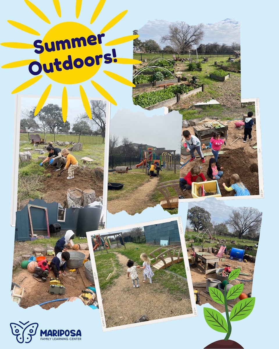 At MFLC, we are soaking up the sun and exploring the nature around us!🦋☀️

#SummerOutdoors #MariposaFLC #EastAustin #EarlyLearning #Summer2025 #FunInTheSun #LearningIsFun