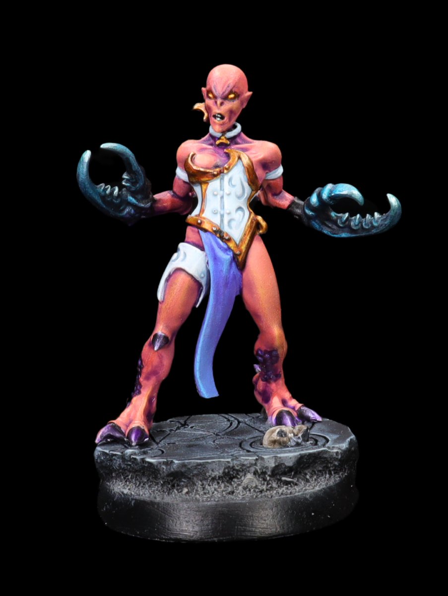 A fabulous Friday to you all! I realized that the NoVA Open is coming up in a couple months so I need to start painting up my Slaanesh Daemons. Gonna use them to Warcry and a 1k Carnival of Excess detachment.

#warhammer40k #warhammer #slaanesh #PaintingWarhammer 
#slaanesh