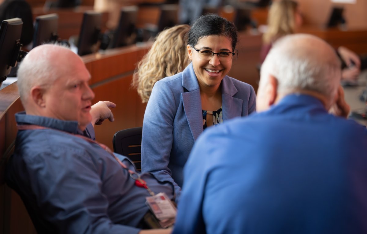 Today we're celebrating medical research and collaboration at the 15th DOM Research Day. <a href="/WesElyMD/">WesElyMD</a>'s informative and inspirational Grand Rounds has been a great start to what promises to be a day filled with learning and connection!