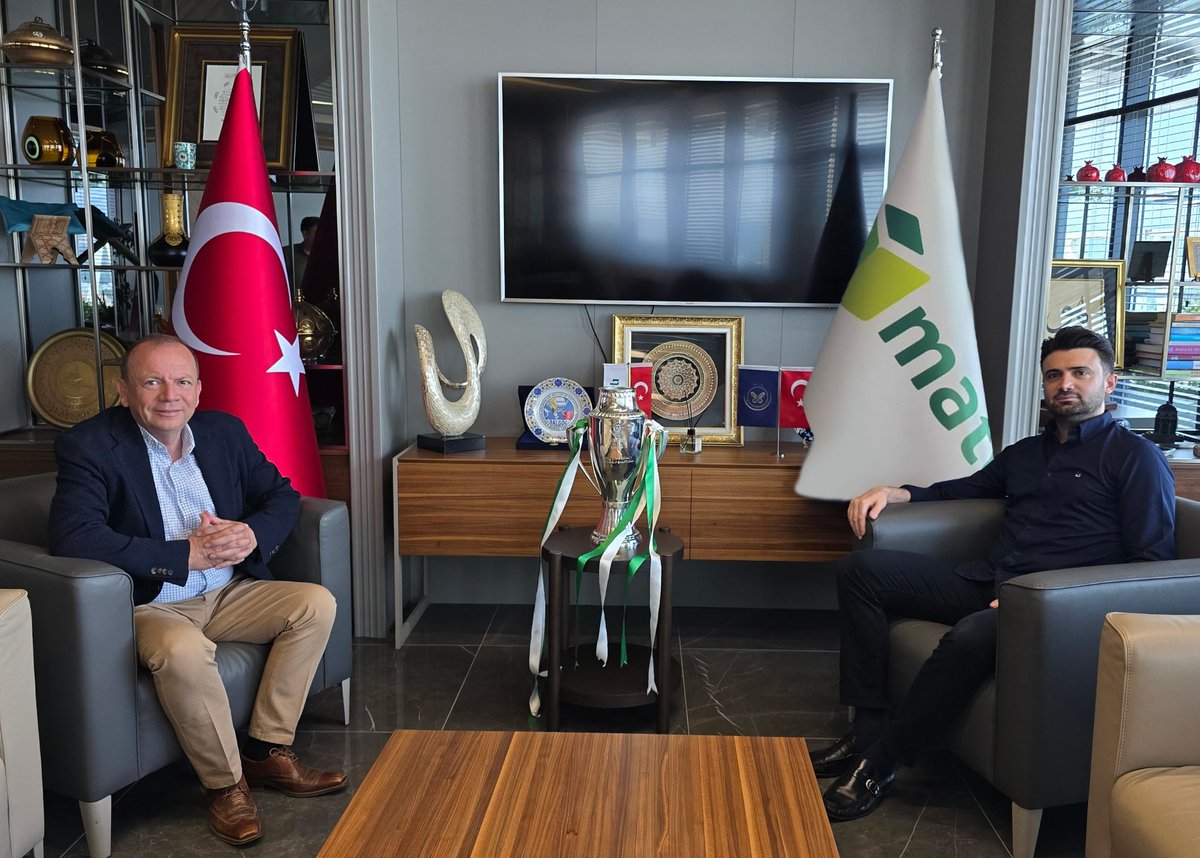 Değerli sponsorumuz, Ticaret Borsası ve Matlı Grup Yönetim Kurulu Başkanı Sayın Özer Matlı ağabeyimi ziyaret ettim. Kulübümüze verdiği tüm destekler için kendilerine ve Sayın Önder Matlı’ya şükranlarımı sunuyorum.