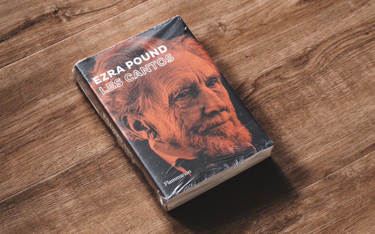 Les Cantos d'Ezra Pound encore sous blister, merci Momox 🥳