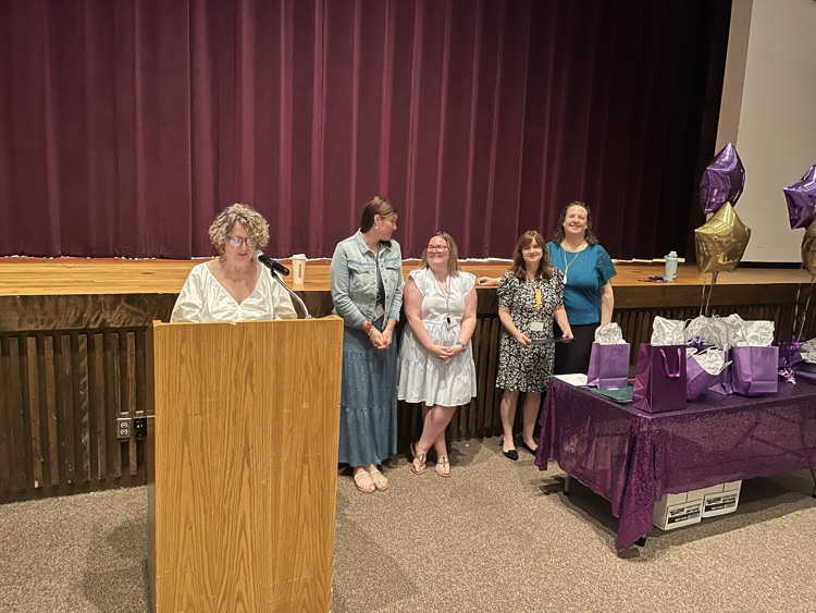 Congratulations to all our BMRHS Jr. Book Award recipients! 💜💛