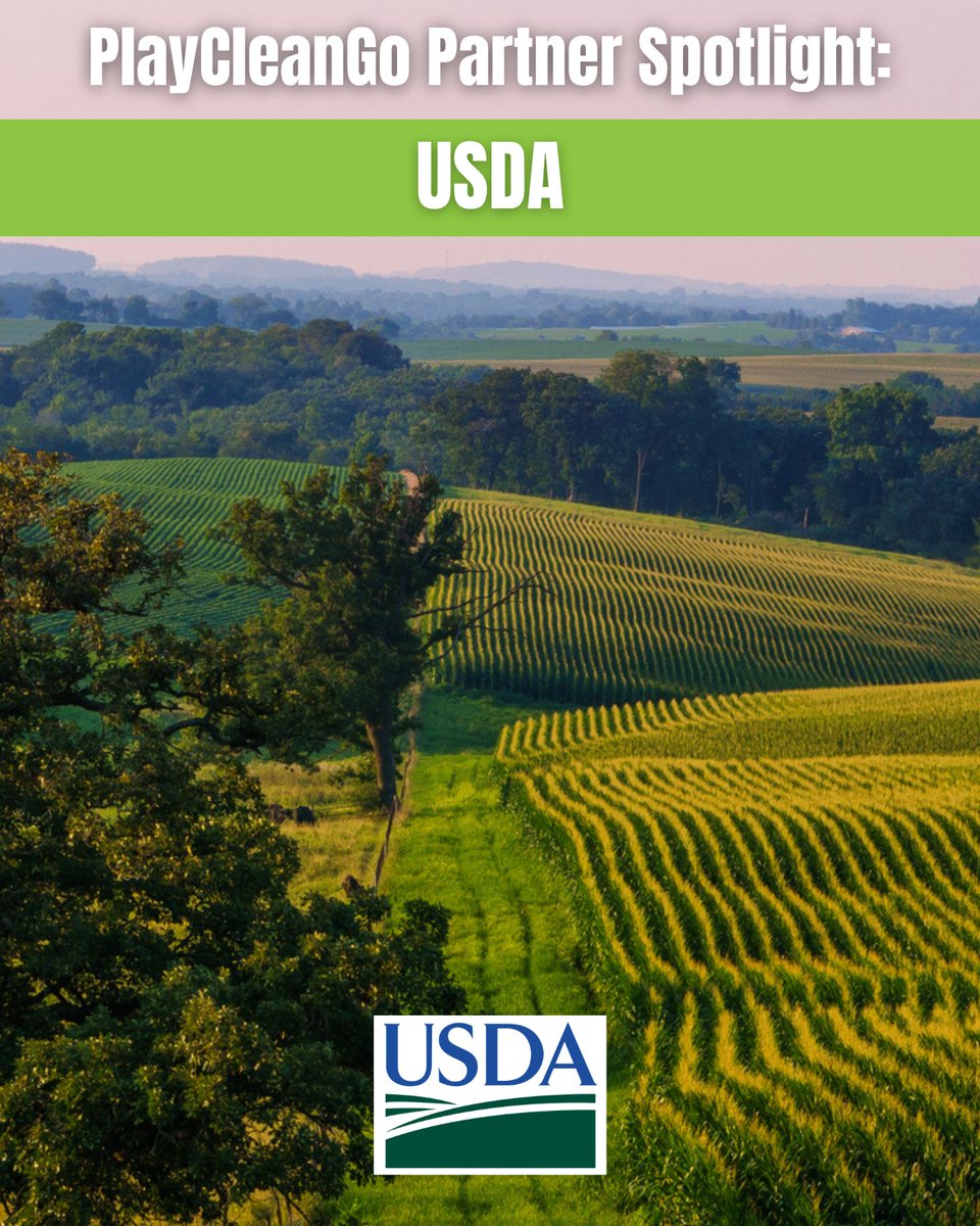NAISMAorg's tweet image. @PlayCleanGo Awareness Week 2025 is made possible thanks to the generous support of our sponsors and partners. We’re especially grateful to @USDA APHIS for their longtime commitment to PlayCleanGo and invasive species prevention.

#PlayCleanGoWeek #PlayCleanGo #USDA #APHIS