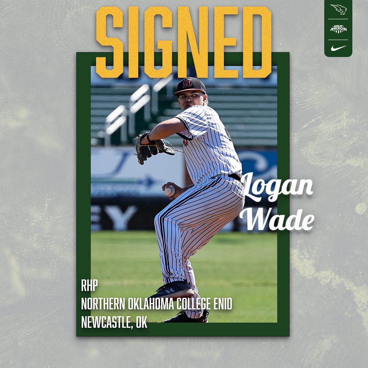 OBU_Baseball's tweet image. Added another to the roster β
Welcome home Logan π¦¬π‘