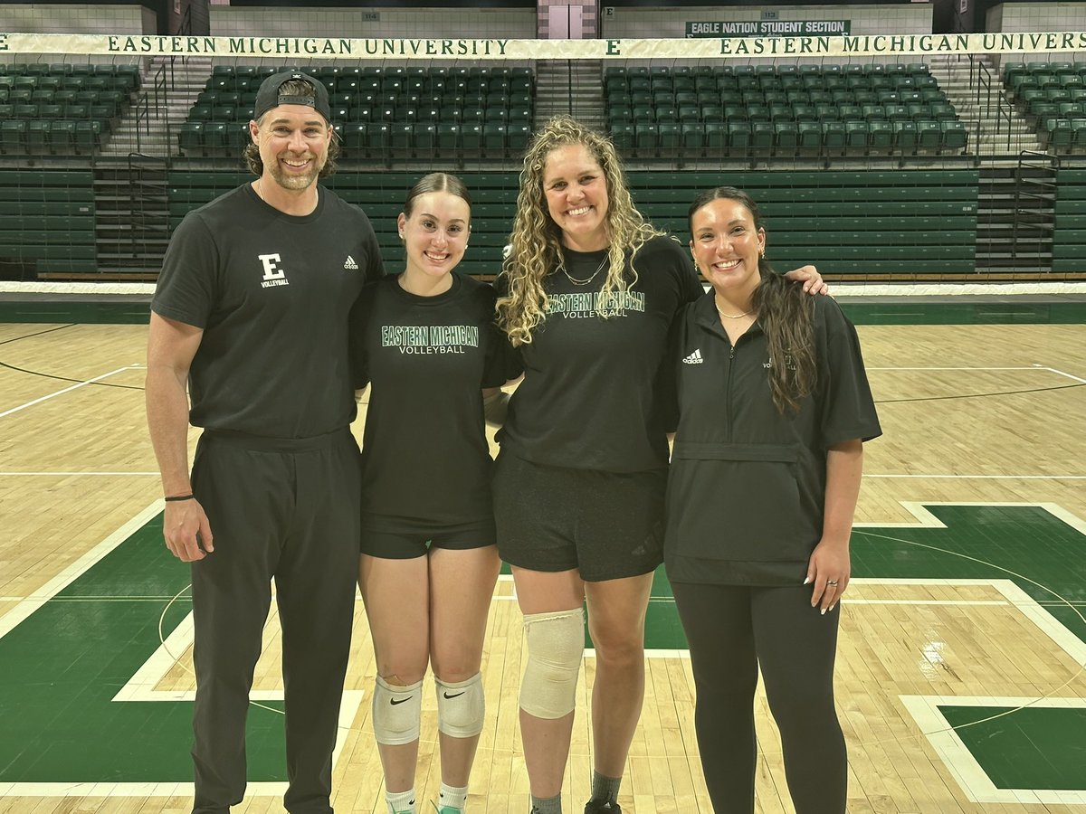 Kelsie Smith (@kelsiesmith26) on Twitter photo Thank you <a href="/EMUVolleyball/">Eastern Michigan Volleyball</a> for inviting me to your prospect camp. It was great to meet the coaches and learn more about the 🦅 program. Thank you <a href="/EMUVolleyball/">Eastern Michigan Volleyball</a> for inviting me to your prospect camp. It was great to meet the coaches and learn more about the 🦅 program.