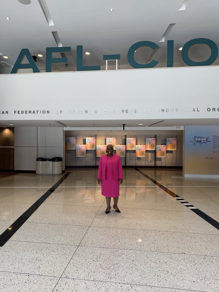 ColPamStevenson's tweet image. I had a great day in DC speaking with our union brothers and sisters at @AFLCIO!