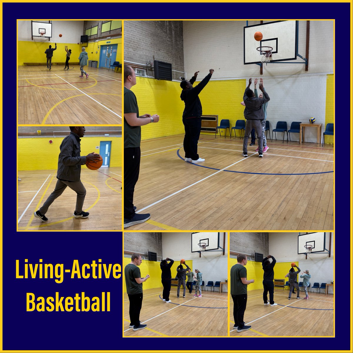 Re-Instate (@reinstateltd) on Twitter photo Living-Active Basketball 🏀
If you want to get involved with our fantastic basketball group, then get in touch with us through email zsinclaire@re-instate.co.uk or give us a call 📞: 01322438155
Tuesdays 1pm-1:45pm
#livingwell #livingactive #basketball #shootinghoops Living-Active Basketball 🏀
If you want to get involved with our fantastic basketball group, then get in touch with us through email zsinclaire@re-instate.co.uk or give us a call 📞: 01322438155
Tuesdays 1pm-1:45pm
#livingwell #livingactive #basketball #shootinghoops