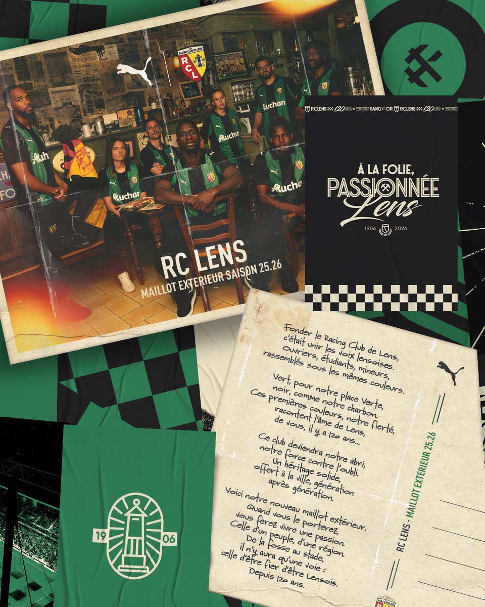 Vous êtes notre voix, notre force, notre fierté. ❤️💛

28 500 abonnés, 28 500 cartes postales envoyées. 📬

Les voici pour l'ensemble du peuple lensois 👇

#PassionnéeLENS <a href="/pumafootball/">PUMA Football</a>