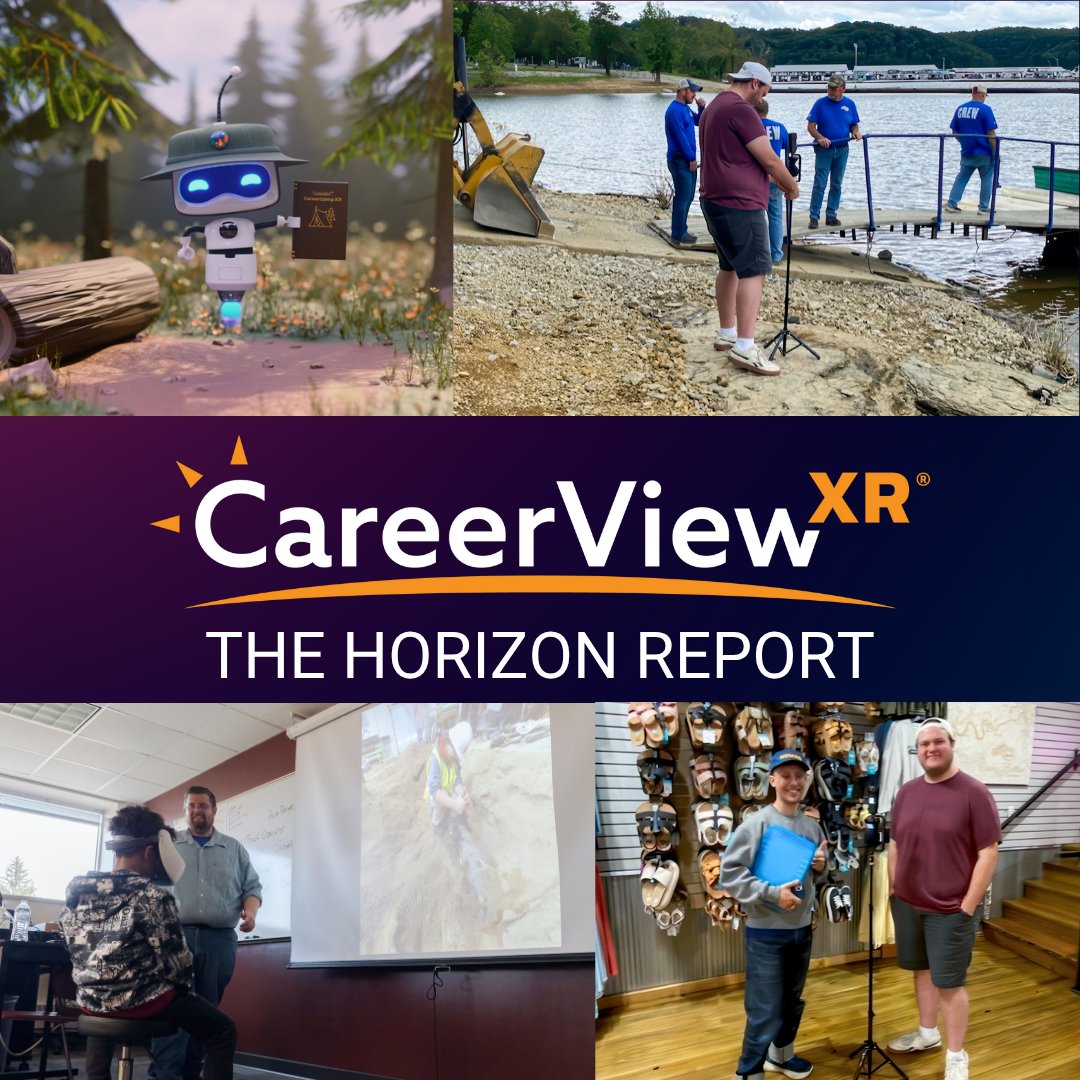 Before you clear your inbox, check out June's Horizon Report newsletter! ✅ 📧  psr.soundestlink.com/ce/v/0/6849ea8… Featuring details on upcoming webinars and events, filming a hospitality field trip in Kentucky, and more. #Newsletter #HorizonReport #CareerViewXR #CTE #Education #FreeWebinar