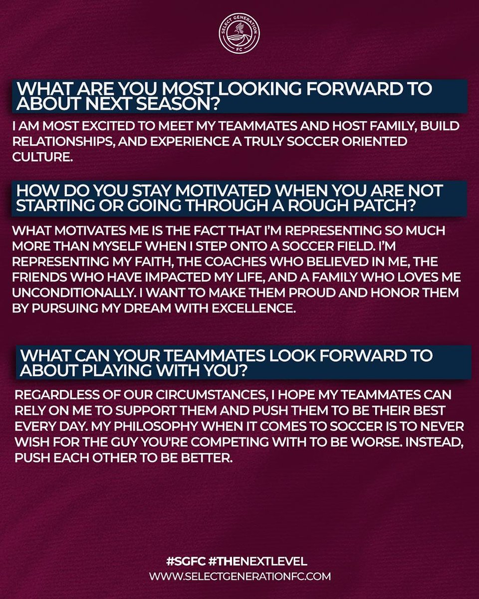 Select Generation FC tweet media