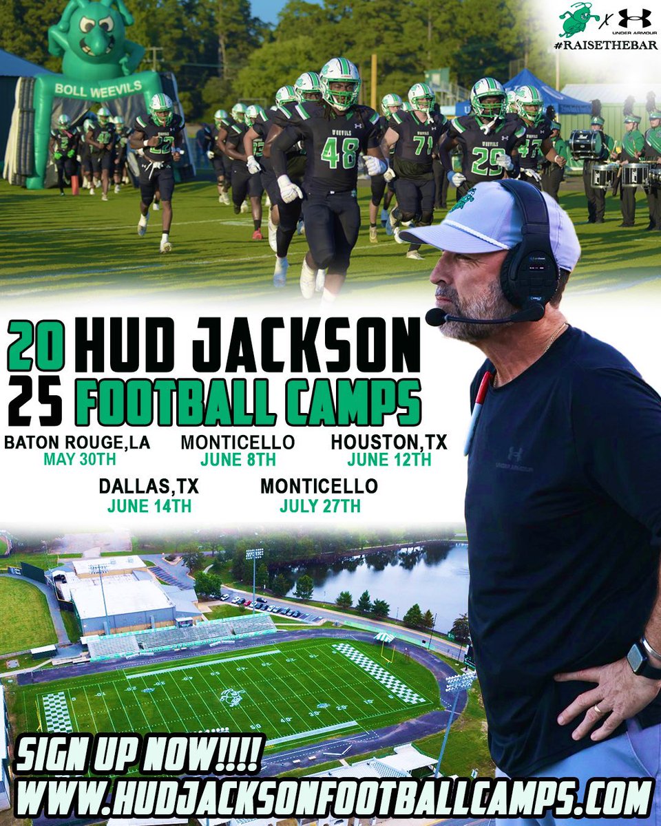 IzeiahSlater1's tweet image. excited to announce i will be attending the Hud Jackson Camp this weekend in Dallas to showcase my talent.
@weevilfootball
@coachjweevils
@coachjoshqualls
@coach_torrain
@Coach28Wash @CarlosLynn @CoachHill17
#HJFC25
#Compete
#EatEmUp
#CrowleyTough🦅🦅
