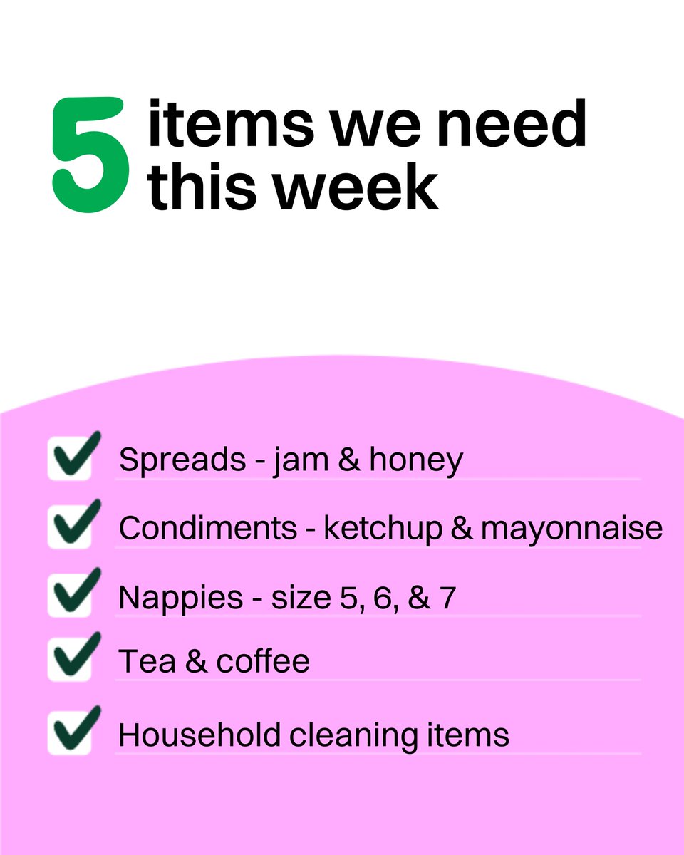 If you’re visiting the supermarket this weekend or have items in your cupboards that you don’t need, please consider donating to our food bank. 

View our donation points - chichesterdistrict.foodbank.org.uk/give-help/dona… 

Thank you as always for your support. 💚
