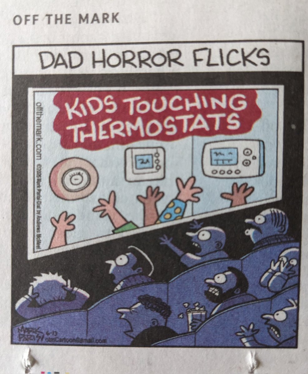 All Dad's know it. (from <a href="/OffTheMarkComic/">Mark Parisi 🦀</a> )