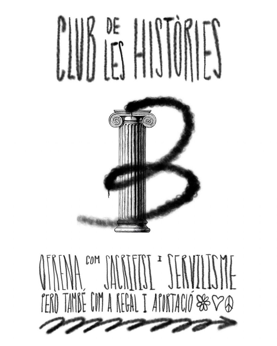 Demà a les 19:00 a la nostra demarcació vos esperem per al primer Club de les Històries d’aquest exercici. ⁦<a href="/marin_seb/">Sebas Marín</a>⁩ ⁦<a href="/c0rrecte/">Manuel 🌈🔻</a>⁩ Joan Vidal i Francisca Hipólito ens contaran qué significa ofrenar. Vos esperem!!