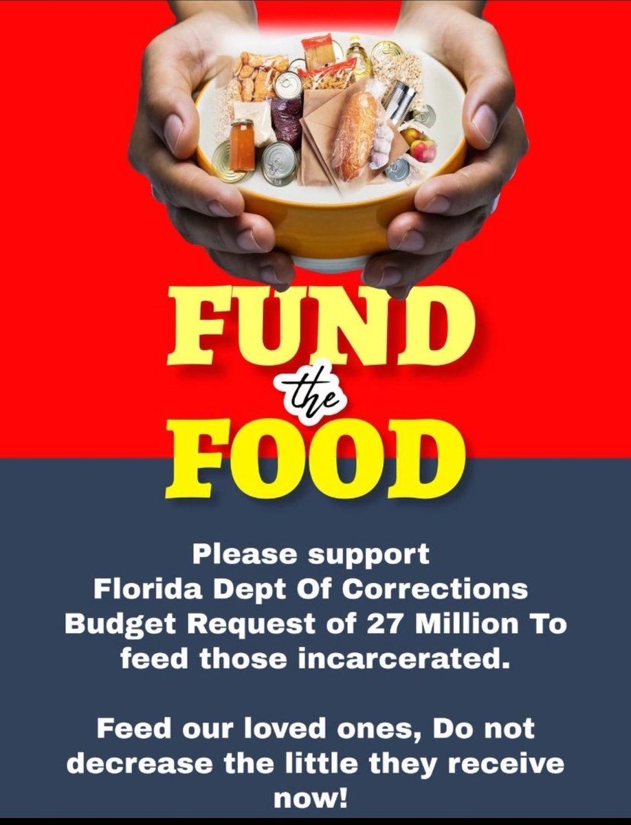 iiFuSiqAmY (she/her) (@asteroid_77) on Twitter photo When <a href="/FL_Corrections/">Florida Department of Corrections</a> tells you how much it will cost to feed those in their care, believe them. #FundTheFood <a href="/Daniel_PerezFL/">Daniel Perez</a> The bare minimum is not what incarcerated people need, but they DO need AT LEAST that. <a href="/Fla_Pol/">Florida Politics</a> <a href="/flprisonreform/">Danielle Wa</a> <a href="/SunSentinel/">South Florida Sun Sentinel</a> <a href="/KylieMcGivern/">Kylie McGivern</a> <a href="/nprpolitics/">NPR Politics</a> When <a href="/FL_Corrections/">Florida Department of Corrections</a> tells you how much it will cost to feed those in their care, believe them. #FundTheFood <a href="/Daniel_PerezFL/">Daniel Perez</a> The bare minimum is not what incarcerated people need, but they DO need AT LEAST that. <a href="/Fla_Pol/">Florida Politics</a> <a href="/flprisonreform/">Danielle Wa</a> <a href="/SunSentinel/">South Florida Sun Sentinel</a> <a href="/KylieMcGivern/">Kylie McGivern</a> <a href="/nprpolitics/">NPR Politics</a>