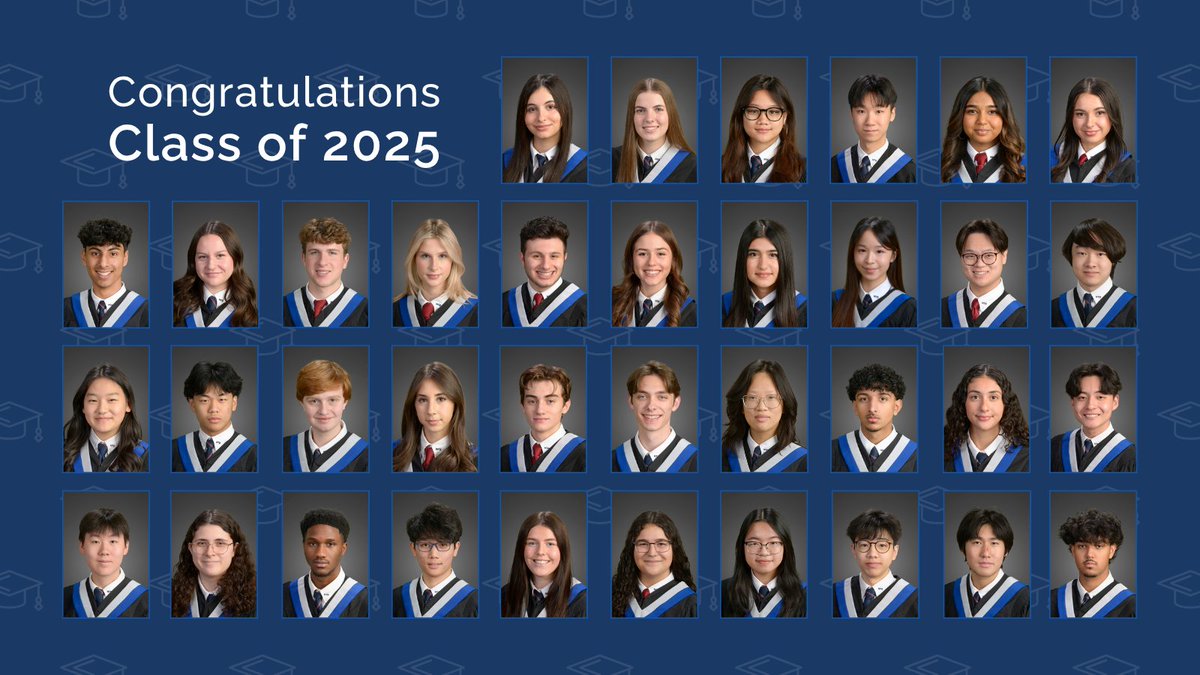 HTSRichmondHill's tweet image. All eyes on the graduating class of 2025! 👩‍🎓 👨‍🎓

You all have accomplished so much at HTS, and we cannot thank you enough for your smiles, laughs, and joyful memories. 🎊

Remember that you will always have a home here on campus ... and welcome to our @HTSAlumni  community. 🤗