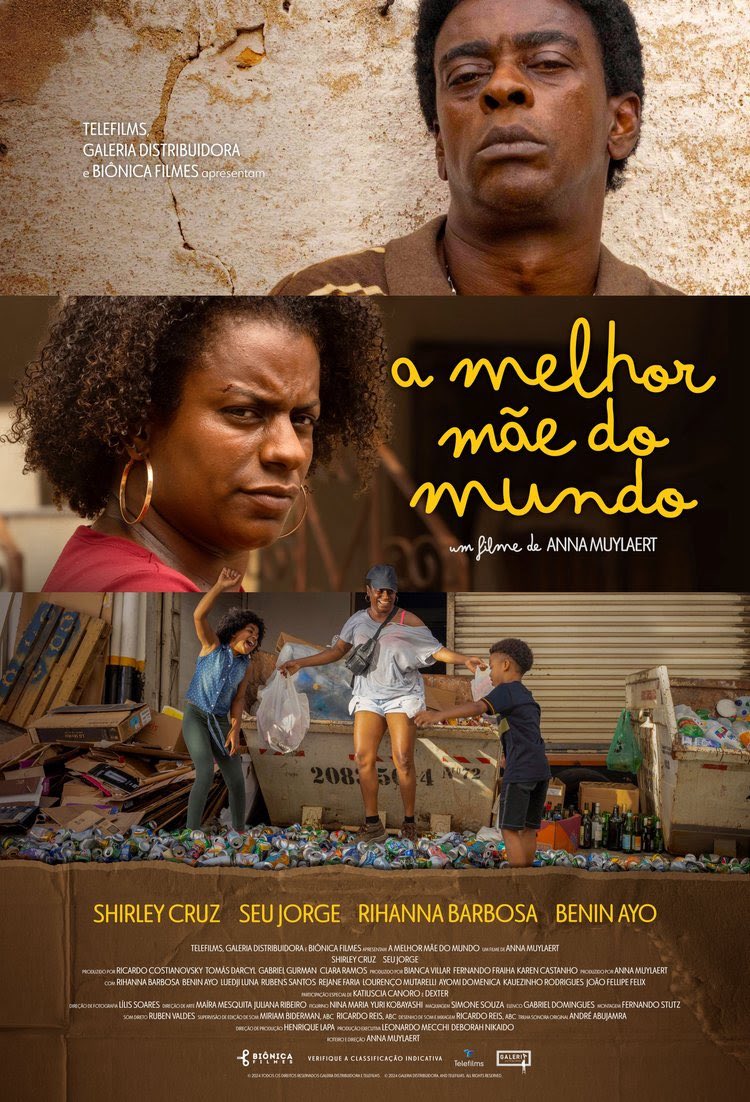 Novo pôster de A MELHOR MÃE DO MUNDO, de Anna Muylaert, protagonizado por Shirley Cruz. O filme está no CinePE e foi exibido na Berlinale 2025. Estreia 7 de agosto nos cinemas.