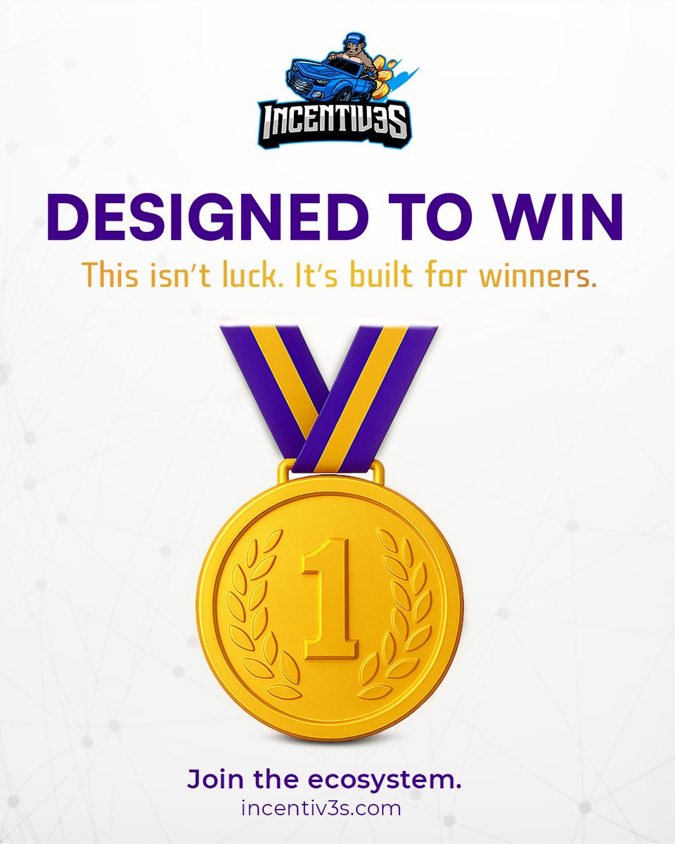 Incentiv3s's tweet photo. Some play for fun.
Others play to win.
Incentiv3s was built for the second kind. 🎯
🎟 Join the ecosystem → https://t.co/HugbfHA4q2

#PlayToWin #Incentiv3s #WIN3 #Web3Winners #CryptoRewards #BlockchainGaming #NoLuckJustSkill #DeFiHustle https://t.co/McLEAvoJqp