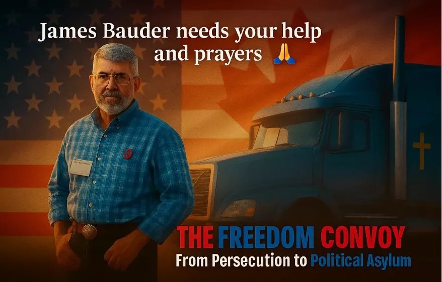This is the Canada the Liberals have built.

James Bauder, a Canadian citizen and Freedom Convoy organizer, is now seeking political asylum in the United States, driven into exile by a legal system that has been weaponized for political persecution.

We’ve all seen it. The