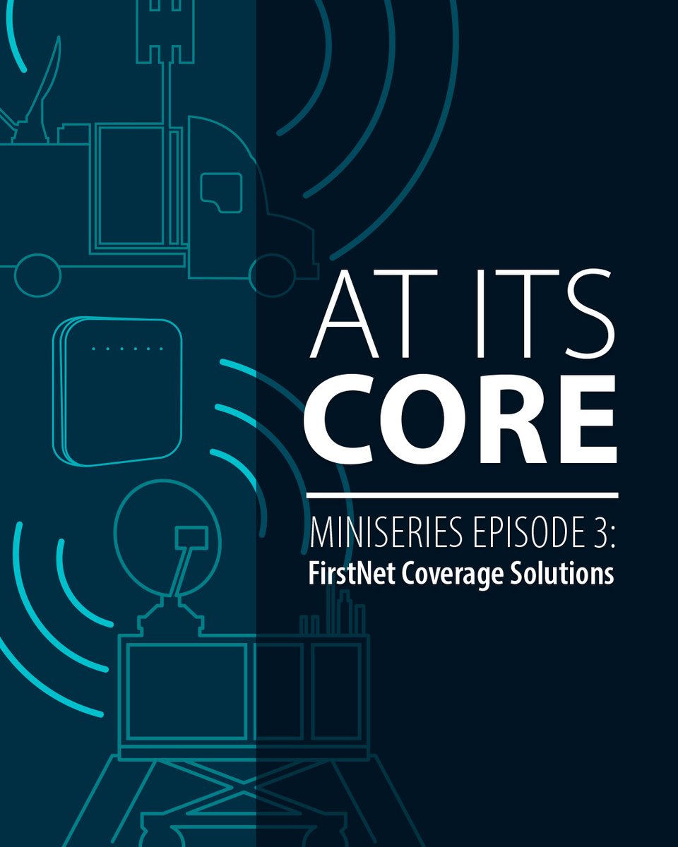 SatCOLTs, miniCRDs, and HPUE, oh my! 

Tune in to the latest episode of our At Its Core podcast miniseries to hear more about FirstNet coverage solutions: firstnet.gov/newsroom/podca…