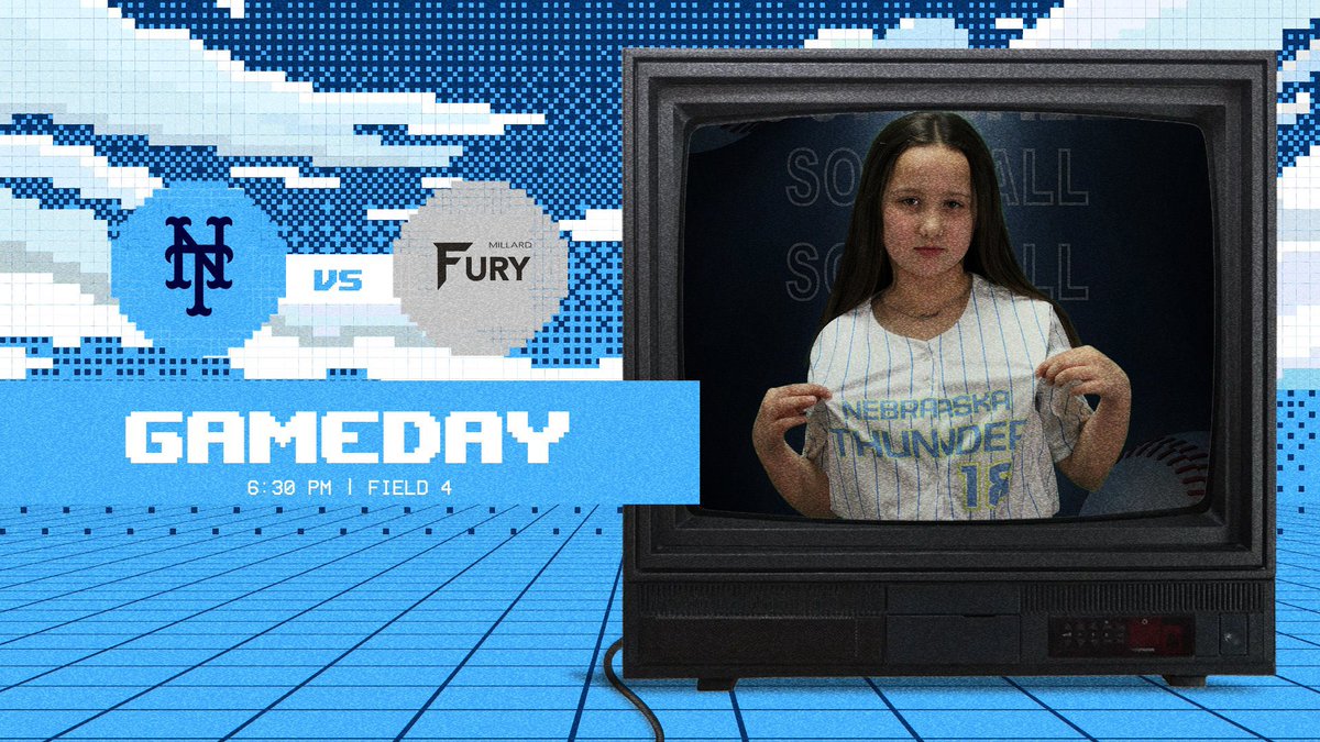 STATE TOURNAMENT

🆚 Millard Fury 9u - White
⏰ 6:30pm
📍 Nebraska Multisport Complex - Field 4
🥎 Game Changer: web.gc.com/teams/8hAfEKtC…