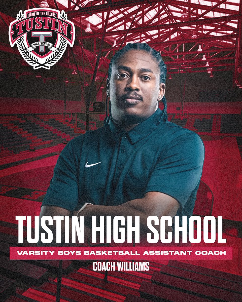 We are excited to officially welcome Coach O’shae Williams to the Tustin Basketball coaching staff as our Varsity Assistant Coach!

Coach Williams brings a wealth of experience and a strong track record of success at the high school and club levels. His commitment to player