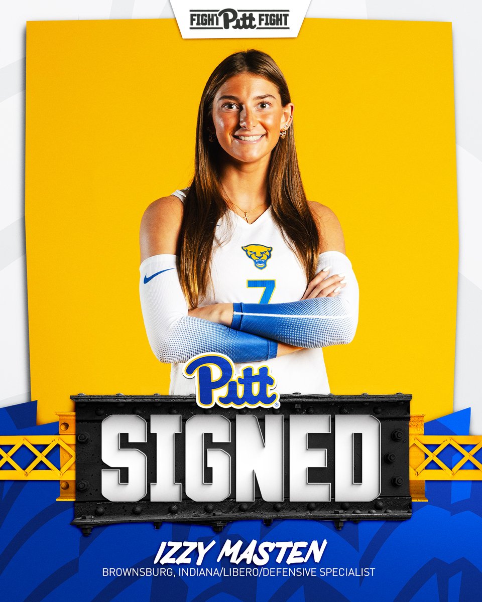 Pitt Volleyball (@pitt_vb) on Twitter photo We've been keeping a secret!
<a href="/izzymastenn/">izzy masten</a> will be joining this year's freshman class and is the newest member of our 2025 team 💙
🔗 bit.ly/4l1HdBd We've been keeping a secret!
<a href="/izzymastenn/">izzy masten</a> will be joining this year's freshman class and is the newest member of our 2025 team 💙
🔗 bit.ly/4l1HdBd