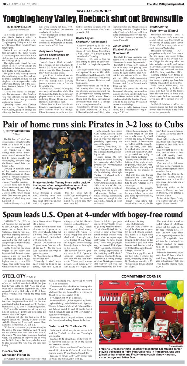 Steel City Summer Basketball League (@steelcity_sbl) on Twitter photo 🗞️ Check out Friday’s Mon Valley Independent for Steel City Summer Basketball League Night 8 coverage and more local sports! <a href="/amb7445/">Adam Brewer</a> <a href="/MVI_sports/">MVI Sports</a>
Read the full edition: monvalleyindependent.com/eedition/?publ…
#MonValley #SteelCitySummerBasketballLeague #SCSBL #LocalSports 🏀 🗞️ Check out Friday’s Mon Valley Independent for Steel City Summer Basketball League Night 8 coverage and more local sports! <a href="/amb7445/">Adam Brewer</a> <a href="/MVI_sports/">MVI Sports</a>
Read the full edition: monvalleyindependent.com/eedition/?publ…
#MonValley #SteelCitySummerBasketballLeague #SCSBL #LocalSports 🏀