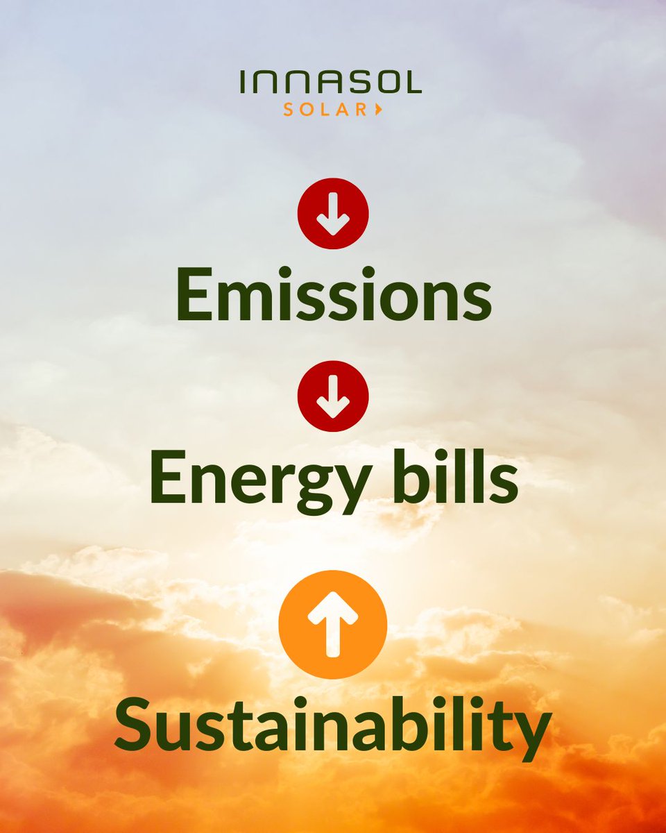 You need to be commercially as well as environmentally sustainable, and that is where solar power is the key for so many businesses.

innasol.com/how-can-a-busi… 

#esg #solar #netzero