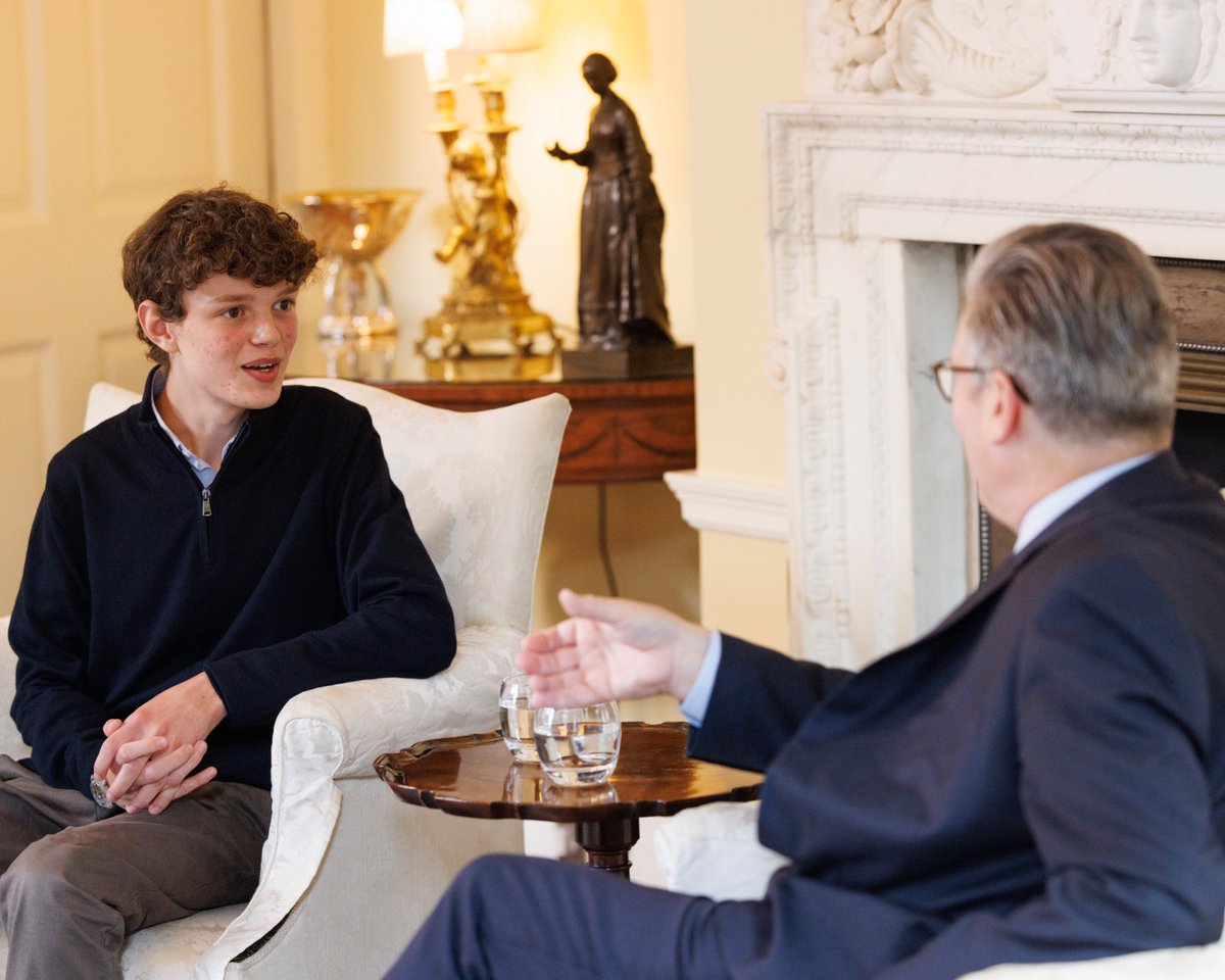 Good discussion on AI and the future of computing with UK Prime Minister, Keir Starmer.

It was a pleasure meeting!