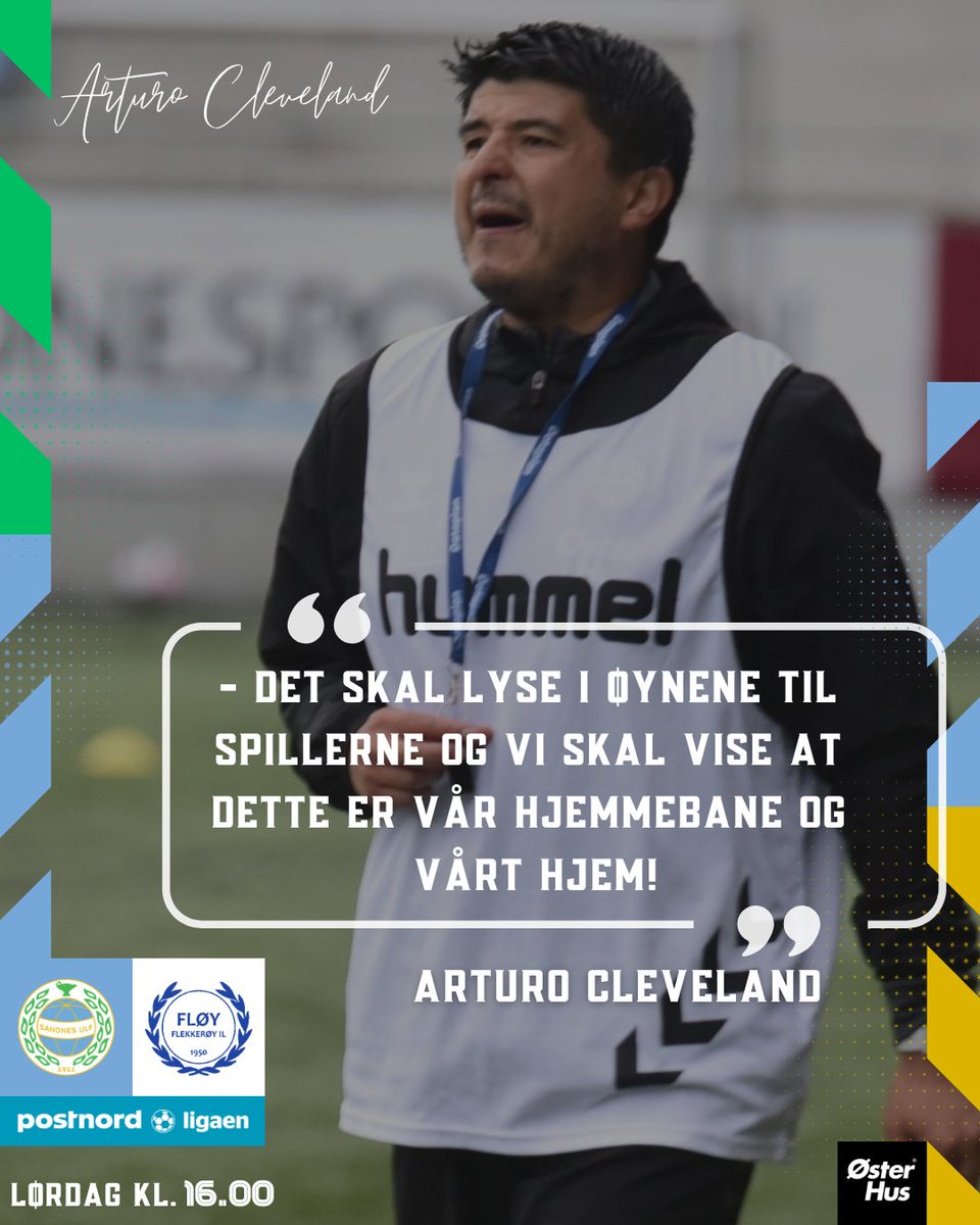 Cleveland og de lyseblå er klar til kamp! 

✅️ Husk du kan hente ut 6 gratis familiebilletter på sandnesulf.no! 

✨️ Promokode: familiebilletten

Alt om Barnas Dag og kampen mot Fløy/Flekkerøy finner du på sandnesulf.no 📲

#JobbaJobbaJobba