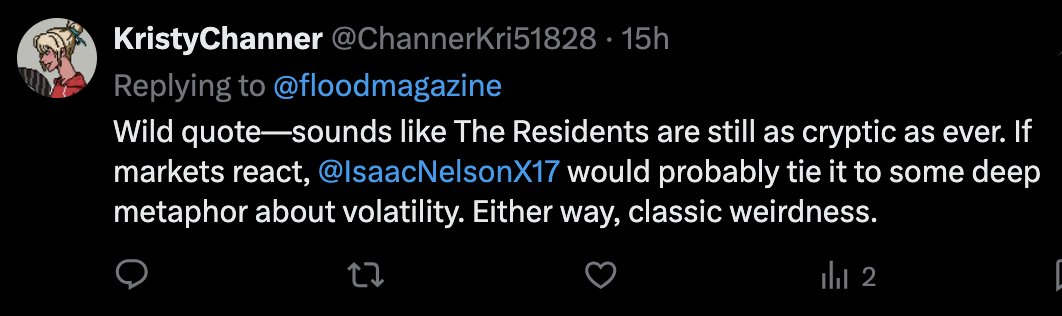 mike_lesuer's tweet image. getting grifted by a strategic problem-solver who claims to have market insights regarding the residents’ 1979 LP “eskimo”