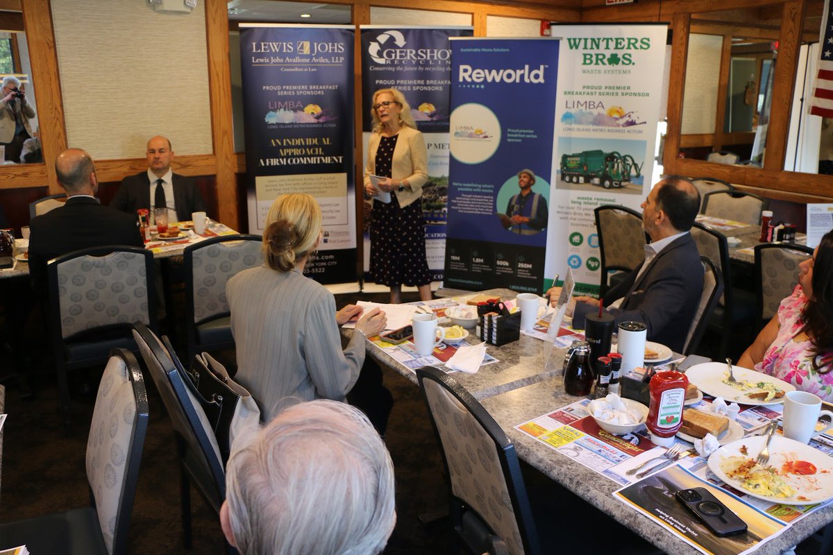 Thanks to LIMBA for hosting Suffolk IDA Executive Director &amp; CEO Kelly Murphy on June 6th. The discussion focused on helping businesses grow and creating new jobs throughout Suffolk County. Learn more at suffolkida.org.