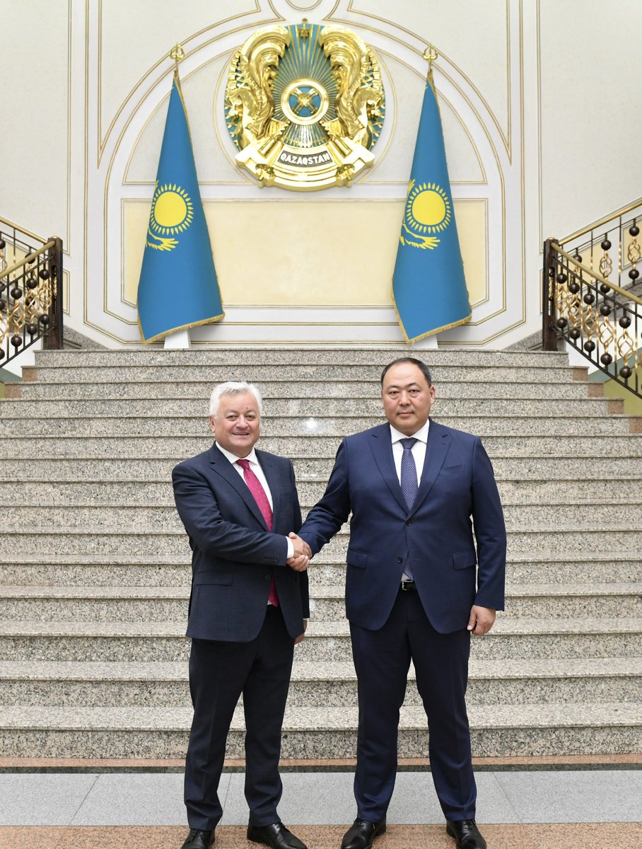 🔹 Қазақстан СІМ-де Молдова Елшісімен кездесу өтті

🔸 В МИД Казахстана состоялась встреча с Послом Молдовы

🔹 Meeting with Ambassador of Moldova was Held at the Kazakh Foreign Ministry

🔗 gov.kz/memleket/entit…