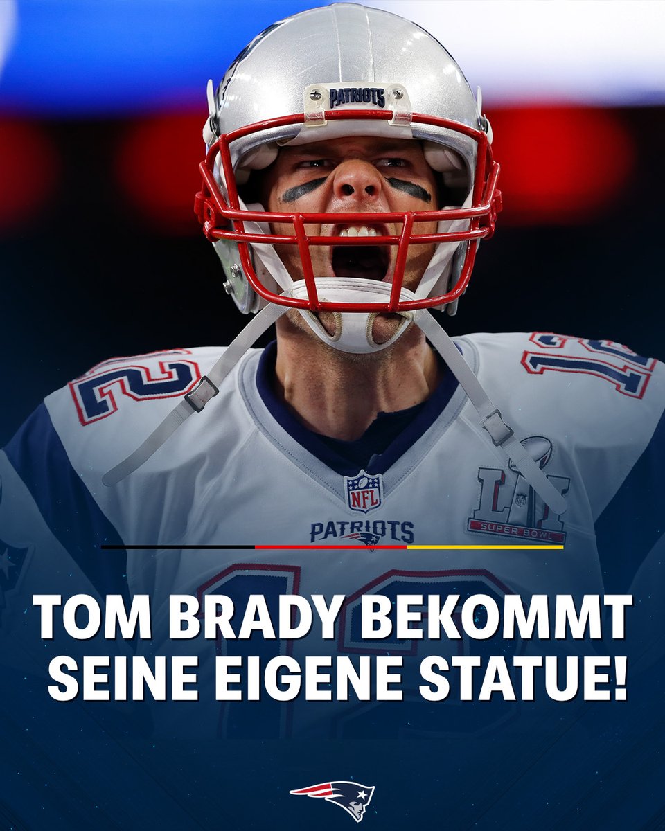 Der GOAT 🐐 bekommt seine eigene Statue am Gillette Stadium! 💪
Die Bronzestatue wird am 8. August im Zuge des Patriots-Spiels gegen die Commanders enthüllt.