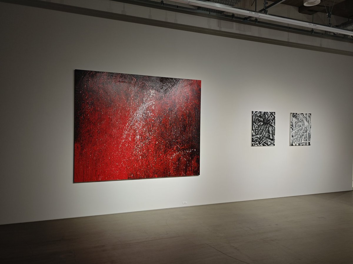 mirabelle1395's tweet photo. gallery UG Tennoz Annexへ。ええと、たぶん常設展。
Tokyo International Galleryへ。中山夏希個展「河床より来訪者へ」。奥の空間で長編映画を上映(これのみ撮影不可)。6/28(土)まで。 https://t.co/Nf1MQ9Tbwk