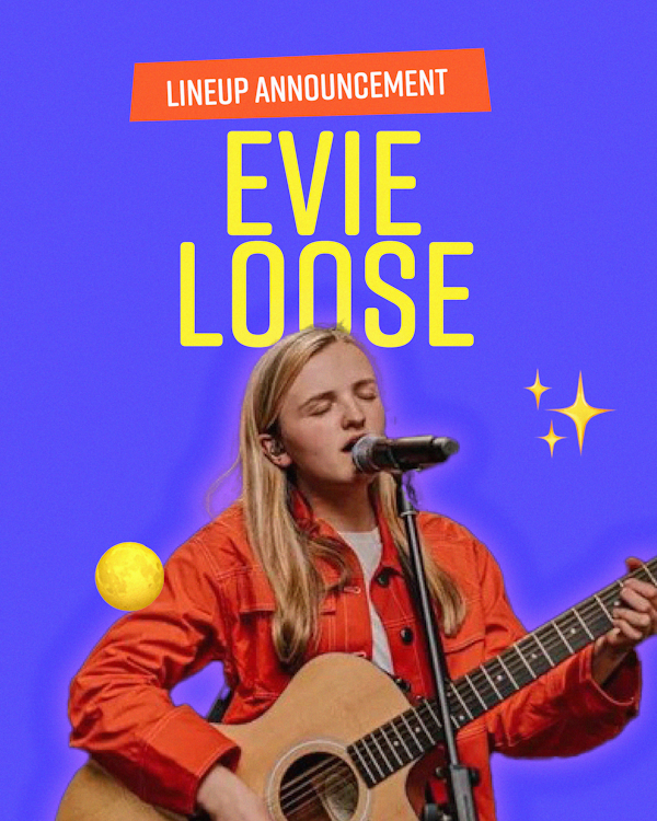 Evie Loose is joining us as part of the band with Elle Limebear and we can't waittttt!! A voice of an angel and a heart of GOLD ❤️  

See you there Evie!