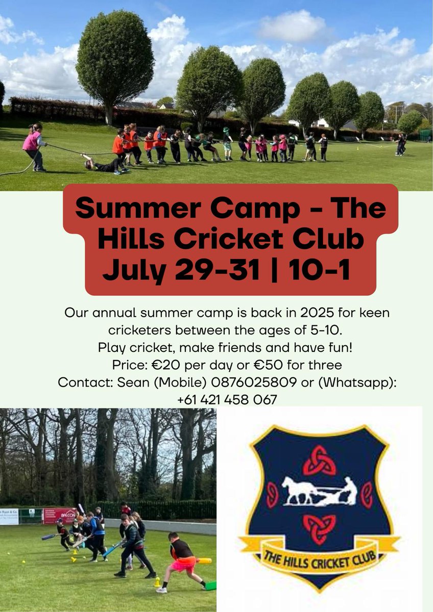 All the details you need for The Hills summer camp are here!