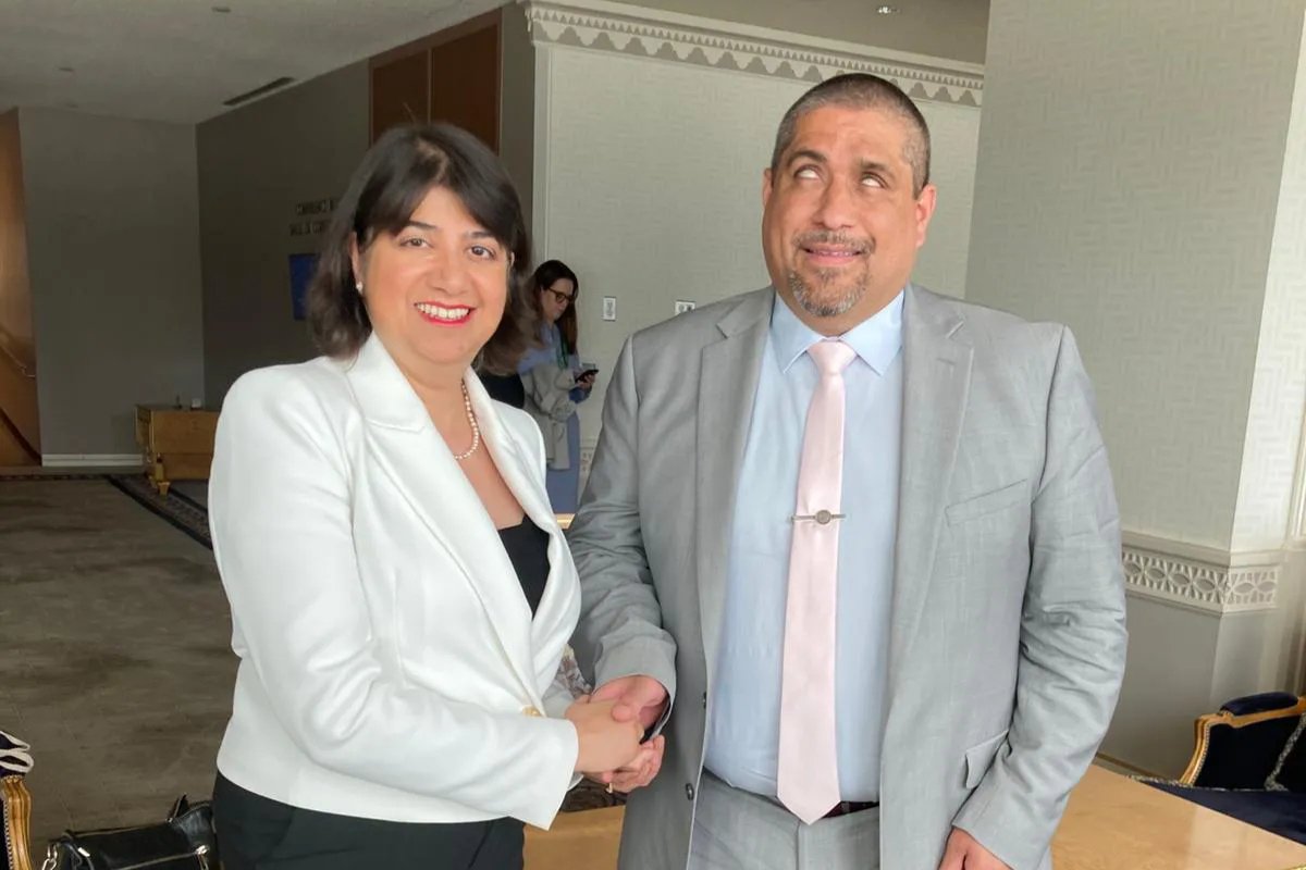 Disability Unit (@disabilitygovuk) on Twitter photo As part of her #COSP18 engagements last week, Minister <a href="/SeemaMalhotra/">Seema Malhotra</a> met with Mr Jose Viera, Executive Director of the <a href="/IDA_CRPD_Forum/">International Disability Alliance (IDA)</a>, to discuss the global disability movement and the organisation’s recent Global Disability Summit. As part of her #COSP18 engagements last week, Minister <a href="/SeemaMalhotra/">Seema Malhotra</a> met with Mr Jose Viera, Executive Director of the <a href="/IDA_CRPD_Forum/">International Disability Alliance (IDA)</a>, to discuss the global disability movement and the organisation’s recent Global Disability Summit.