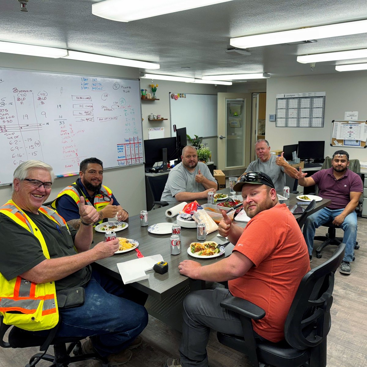 GuerdonModular's tweet image. Teamwork in action! Working some overtime on the Compton College project, Cesar fired up the Blackstone and treated the crew to street tacos. Big thanks to everyone—including our partners from Barnard and DSA—for rolling up their sleeves and making this a true team effort.