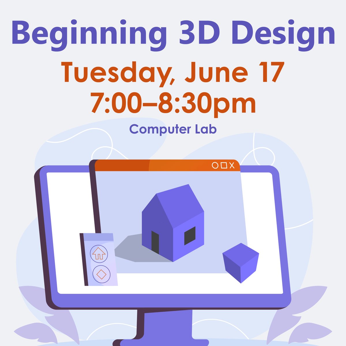 friscolibrary's tweet image. Join us Tuesday, June 17 from 7:00–8:30 PM to learn how to create 3D models using Tinkercad.com — a fun, beginner-friendly, web-based tool! Perfect for anyone curious about 3D printing and digital design.
bit.ly/43XvTiC

#3DPrinting #MakerspaceFun